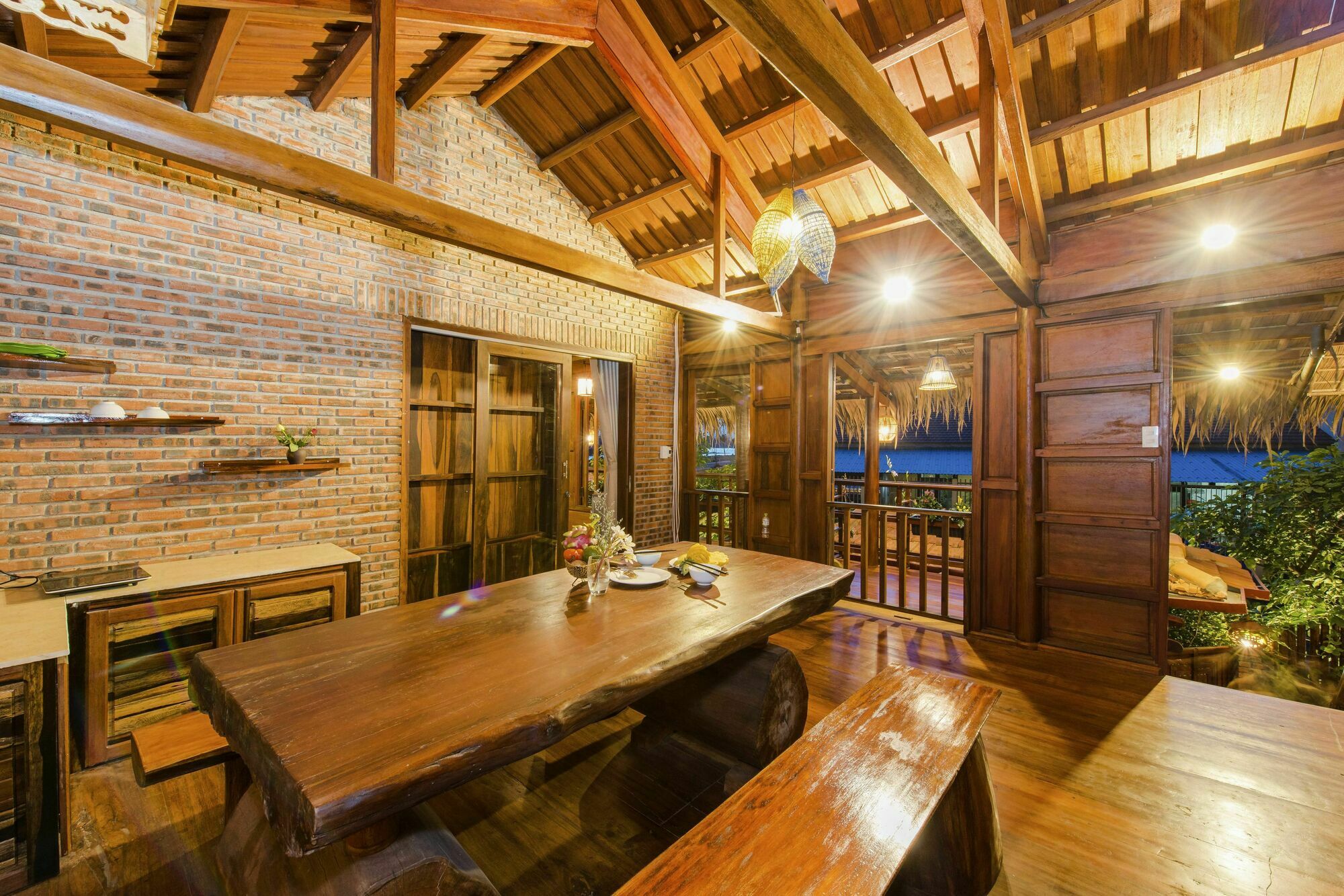 Wooden Lodge Homestay Hoian Hoi An Esterno foto
